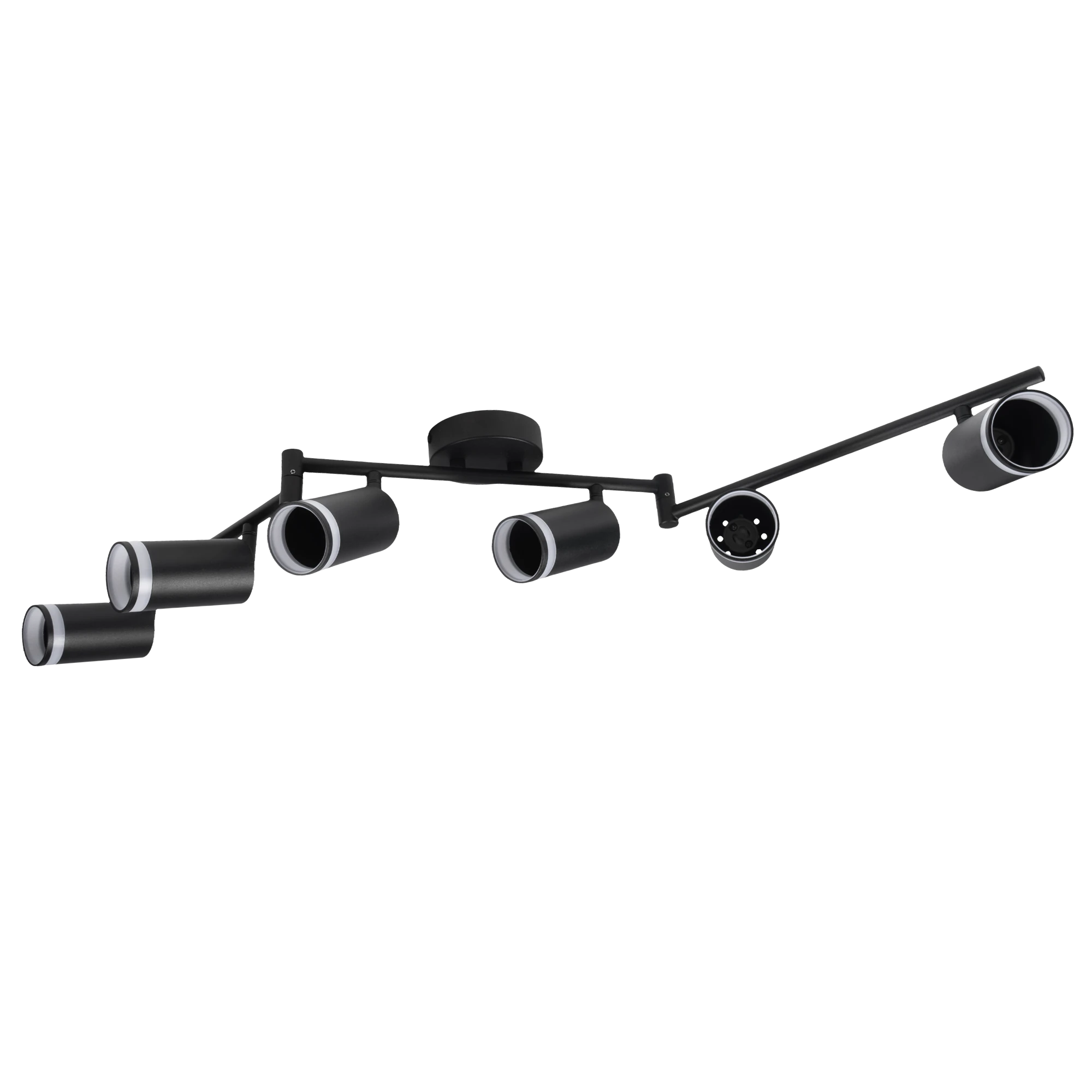 Светильник декоративный ДПО 0306 6xGU10 черный 230V IP20 JazzWay