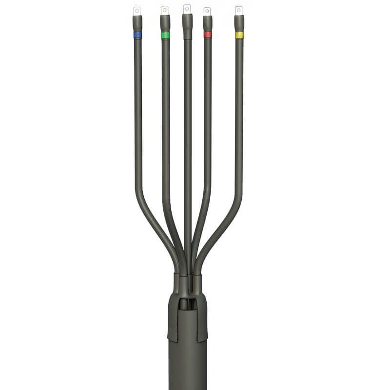 Муфта кабельная концевая универсальная 1кВ 5 ПКВ(Н)Тп-1 (70-120) нг-Ls с наконечн. (пластик/ЭПР без брони) zeta23347