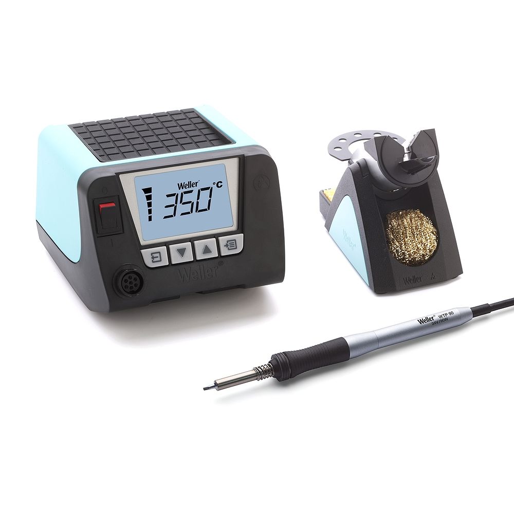 WT 1010 WT 1/WTP 90/WSR 200 230V F - Цифровая одноканальная паяльная станция 90 Вт 220 В, в комплекте блок управления WT1, паяльник WTP90, подставка WSR2, инструмент для замены жала