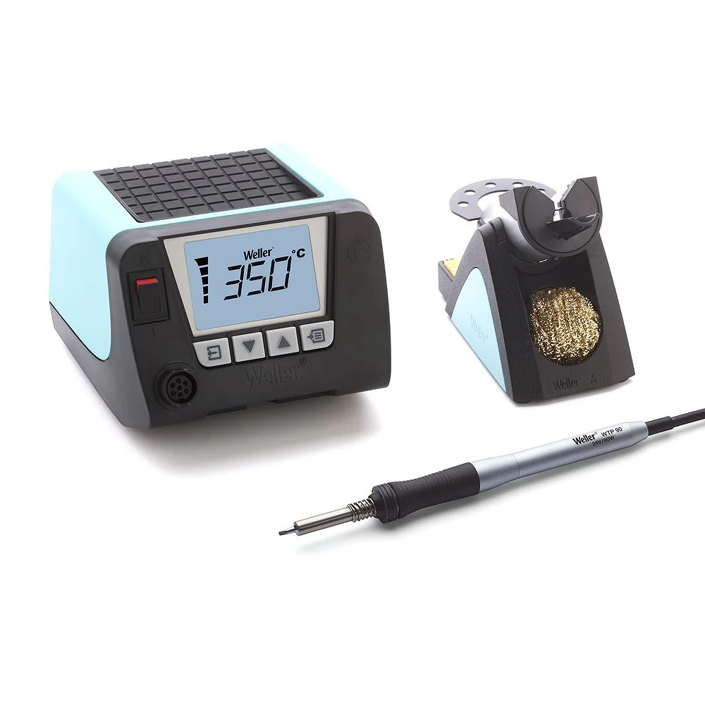 WT 1010 WT 1/WTP 90/WSR 200 230V F - Цифровая одноканальная паяльная станция 90 Вт 220 В, в комплекте блок управления WT1, паяльник WTP90, подставка WSR2, инструмент для замены жала