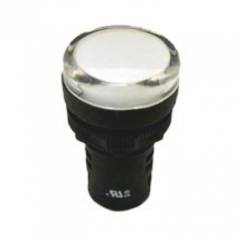 Индикатор ND16-22DS/2 AC/DC 24В бел. 592936 - Лампа сигнальная d22-24V бел