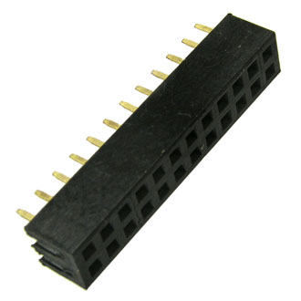 PBD2-24 (PBD2-2X12) 2.00 MM - Гнездо для плат 2.00 мм PBD2-24 (PBD2-2x12) 2.00 мм, 24 контакта