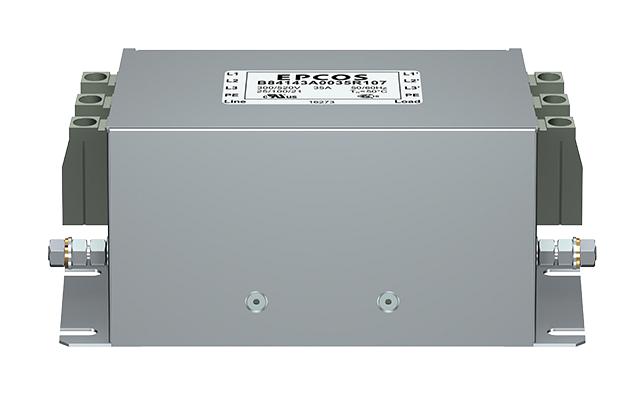 B84143A0050R107 - Power Line Filters 50A 300/520V 3-LINE EMC FILTER