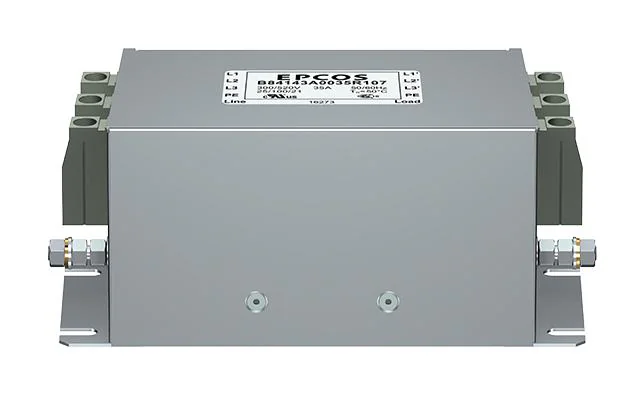 B84143A0050R107 - Power Line Filters 50A 300/520V 3-LINE EMC FILTER