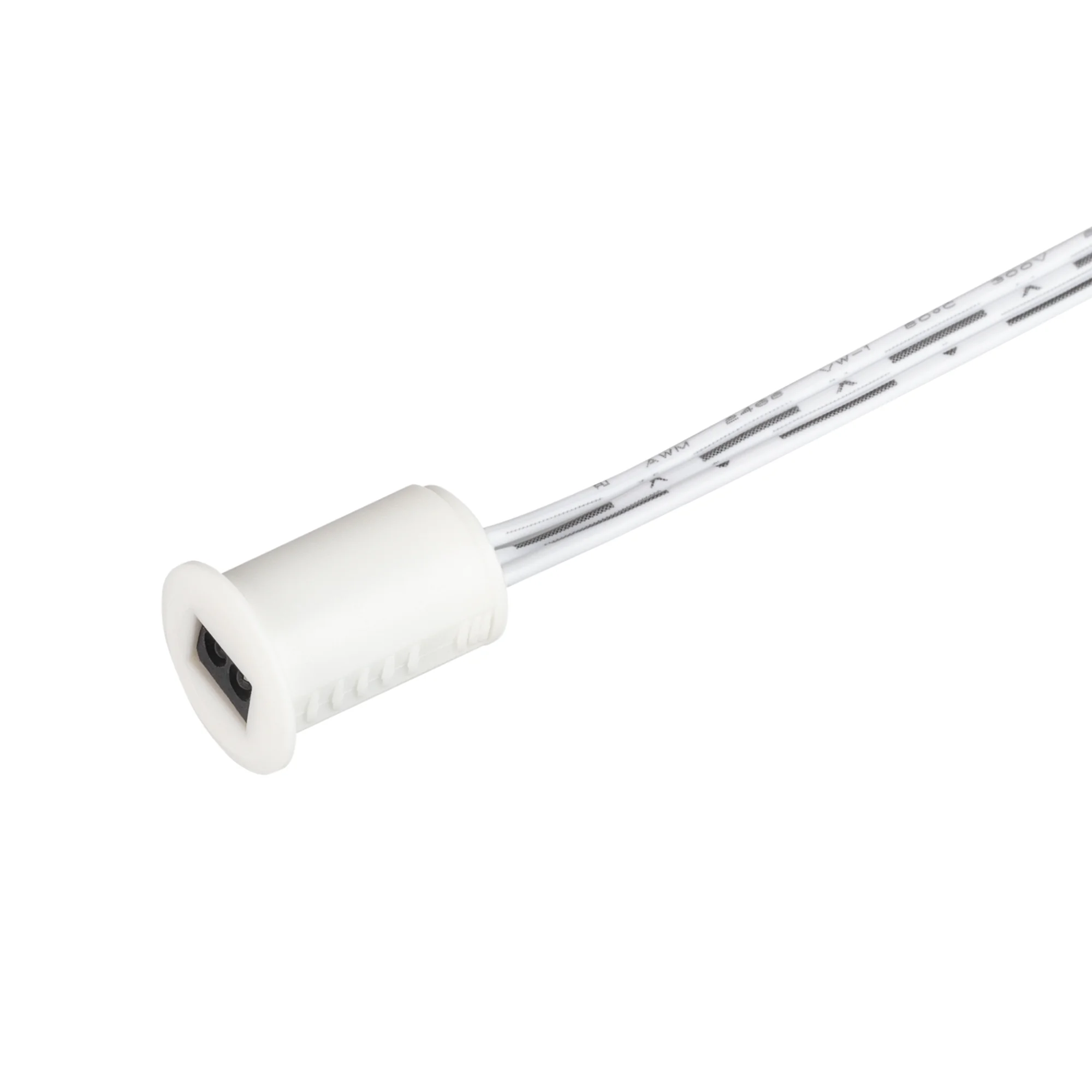 ИК-датчик SR-PRIME-IN-R14-WH-MINI (12-24V, 48-96W, DOOR) 036176 - Выключатель для светодиодной ленты 12-24 В. Питание/рабочее напряжение DC 12-24 В, максимальный ток 4 A на канал, 1 канал, максимальная мощность 48-96 Вт. Для дверей, расстояние срабатывани