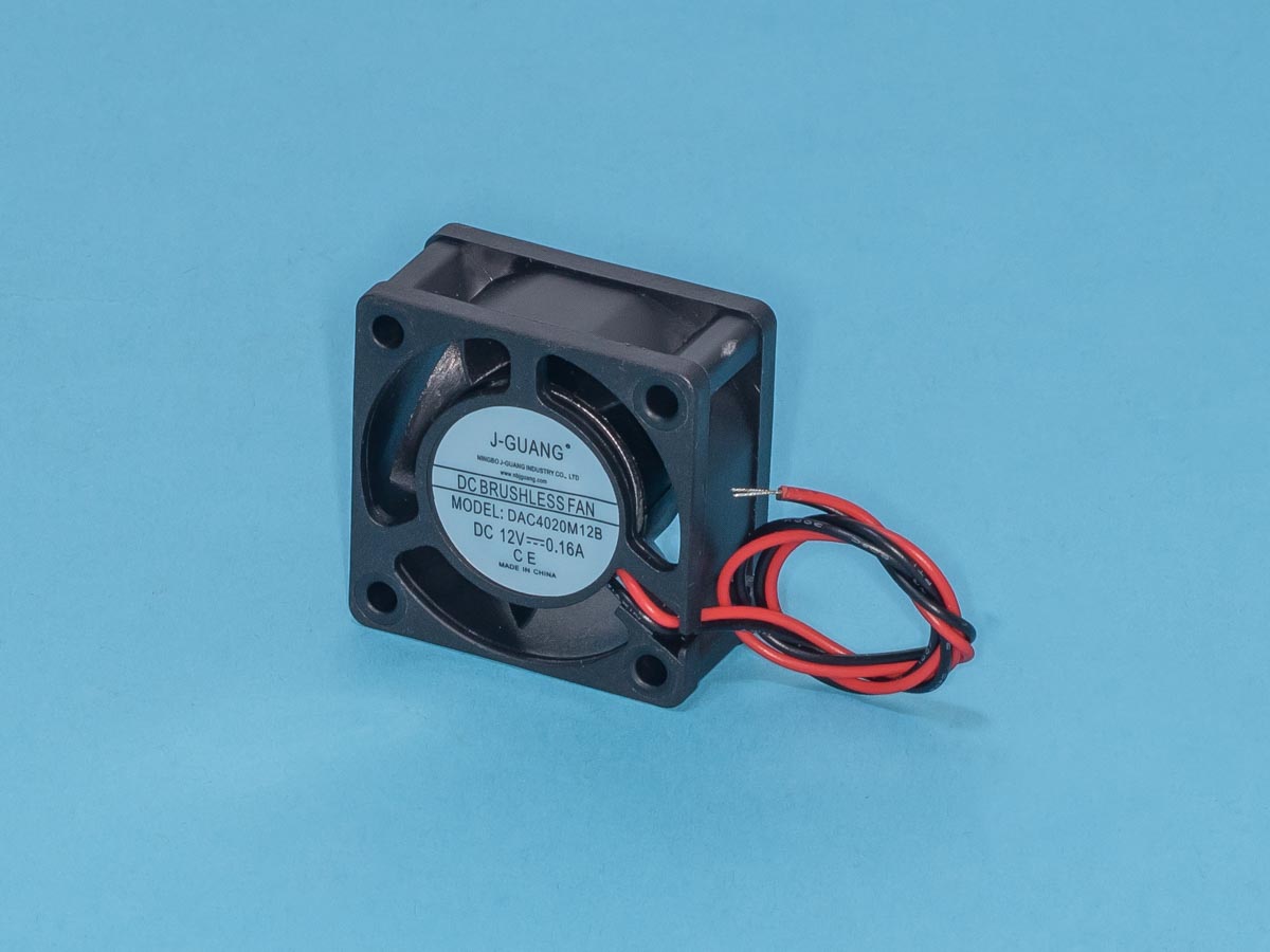 CF10-2B - Вентилятор 40х40х20, 12В, 0.16А, подшипник качения DAC4020M12B