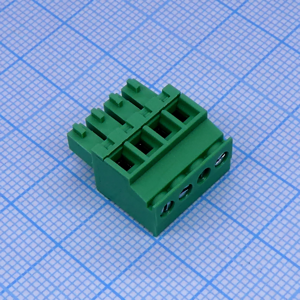 15EDGKA-3.81-04P-14-100A(H) - Разъемный клеммный блок. Серия 15EDGKА-3.81, 4 контакта