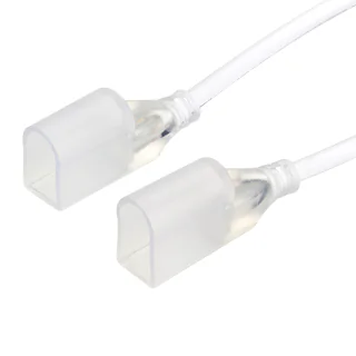 Коннектор с проводом ARL-U15-TWIN-1000-24V 026094 - Провод 100см с двумя коннекторами, 2 контакта для подключения одноцветного неона сечения 26x15mm серии NEON 24V.