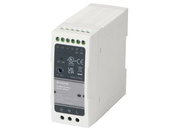 Источник питания 48 V DC/1,25 A, 902434 - Источник питания, однофазный, 48VDC / 1,25A, 60W, диапазон входн. напр.: 90 - 264VAC / 127 - 370VDC; габариты (мм): 100х92х41, монтаж: на DIN рейку