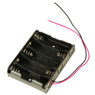 BH351 AA 5X1 - Батарейный отсек BH351 AA 5x1, открытый