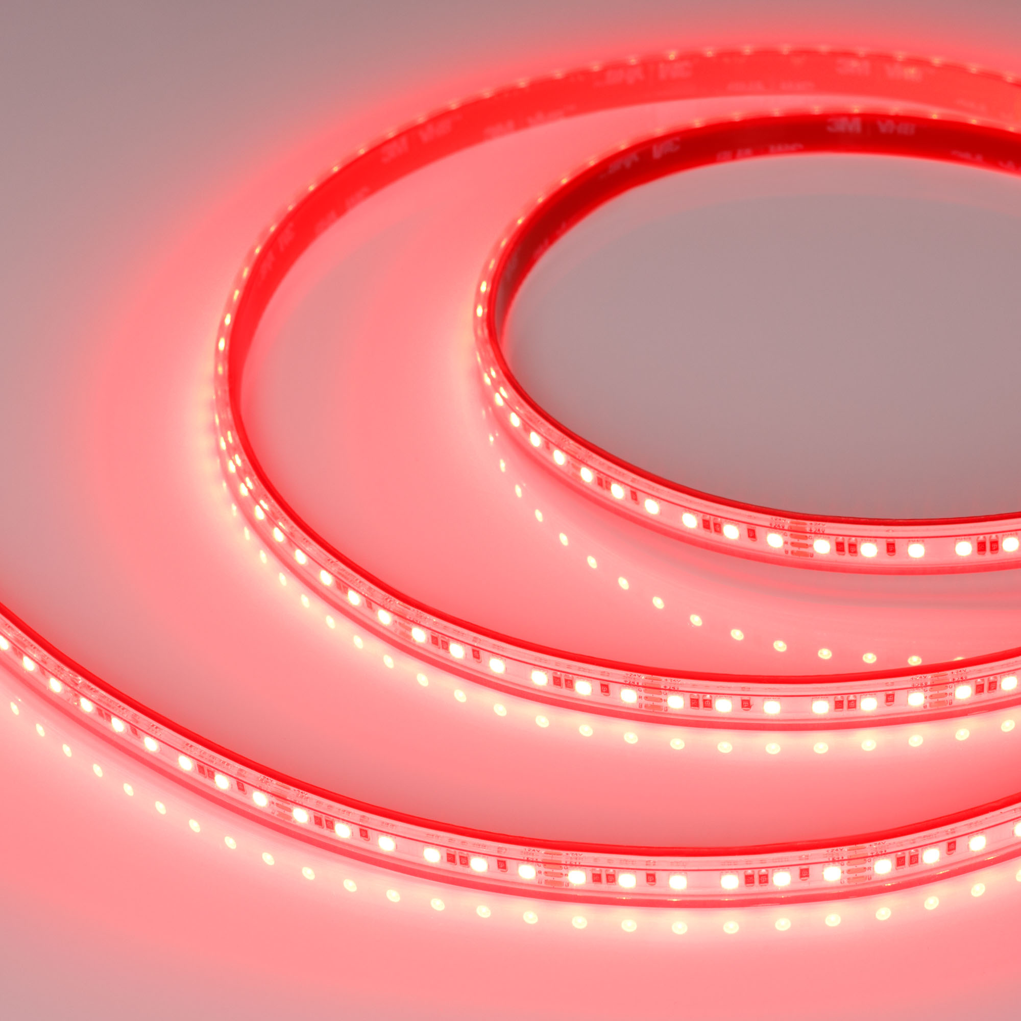 Лента герметичная RTW-PS-A120-10mm 24V RGB (12 W/m, IP67, 2835, 5m) 042907 - Светодиодная лента RTW серии A120, герметичная IP67 (PS - силиконовая экструзия). Светодиоды SMD 2835, 120 шт/м (600шт на 5м), белая плата, скотч 3М. Цвет RGB, угол 120°. Питание