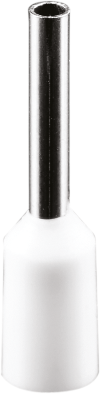 Наконечник-гильза изол. (НШвИ) 0.75-8 NET-Е7508 бел. (уп.100шт) 71101