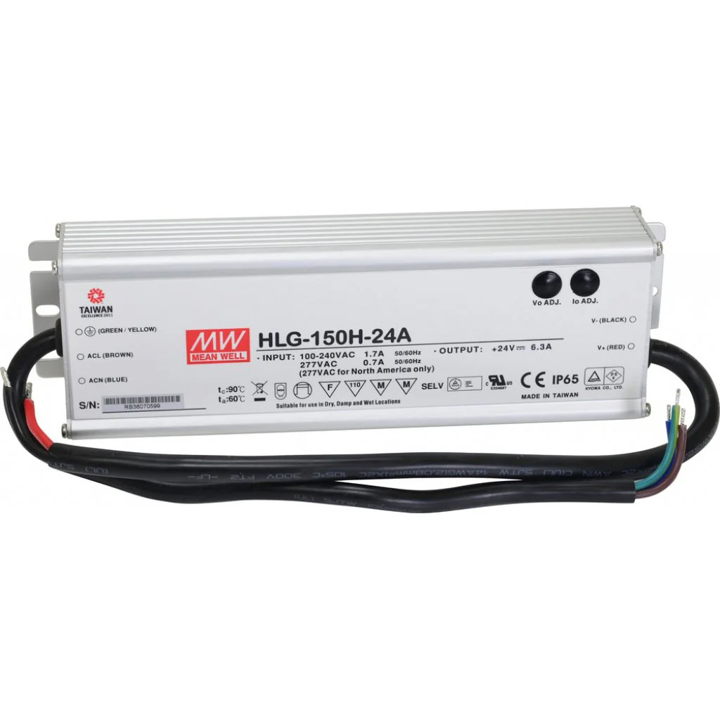 HLG-150H-24A - AC/DC драйвер электропитания светодиодов