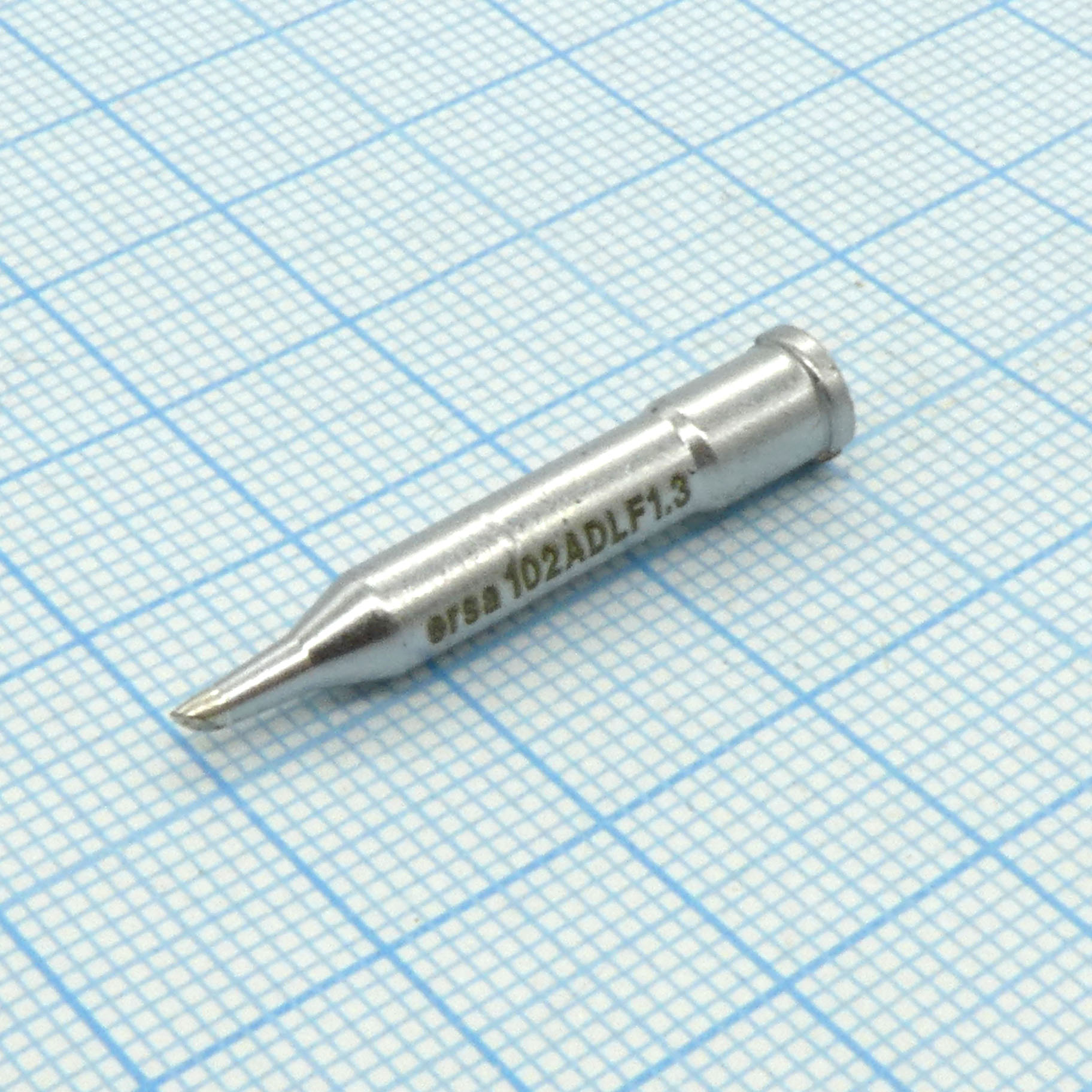 0102ADLF13 - Жало паяльное для паяльников ERSA I-Tool, I-Tool Nano, I-Tool Pico, усеченный цилиндр 1,3 мм