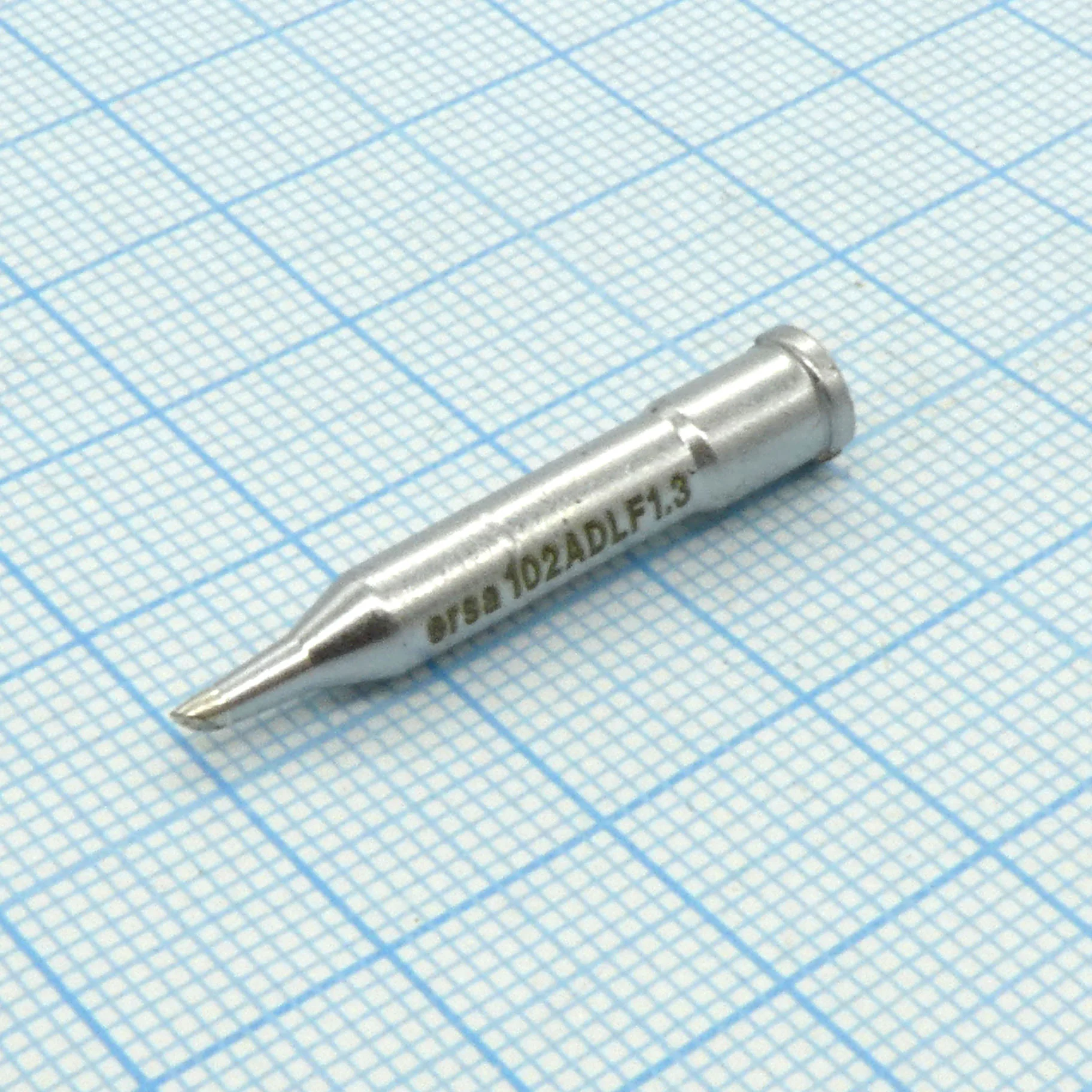 0102ADLF13 - Жало паяльное для паяльников ERSA I-Tool, I-Tool Nano, I-Tool Pico, усеченный цилиндр 1,3 мм