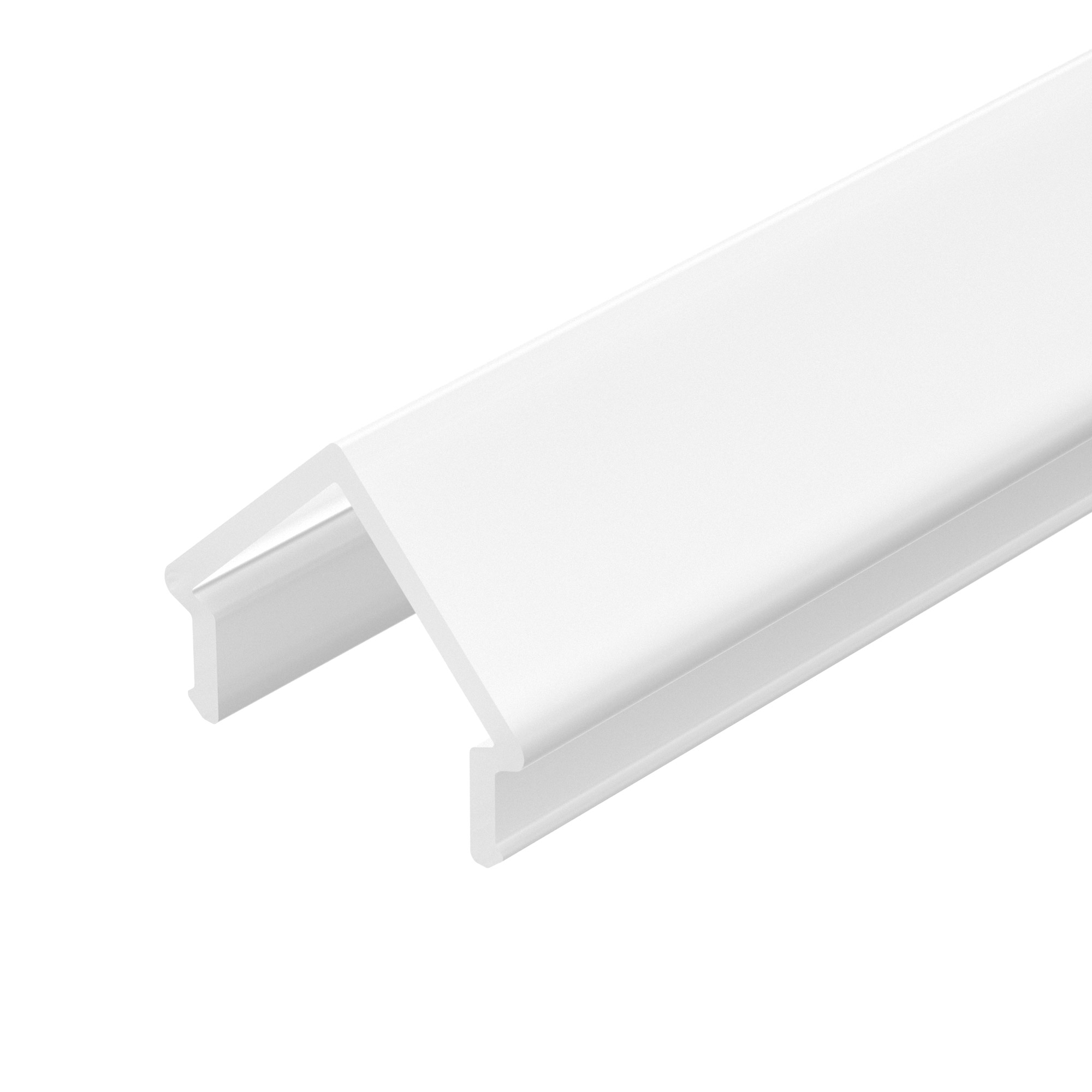 Экран ARH-DECORE-S12 Square Opal 023909 - Экран матовый для профиля серии DECORE. Материл – поликарбонат, светопропускание до 44%. Цена за 1 метр.