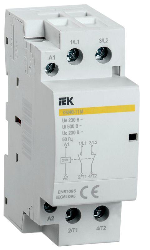 Контактор модульный КМ40-11М AC MKK11-40-11