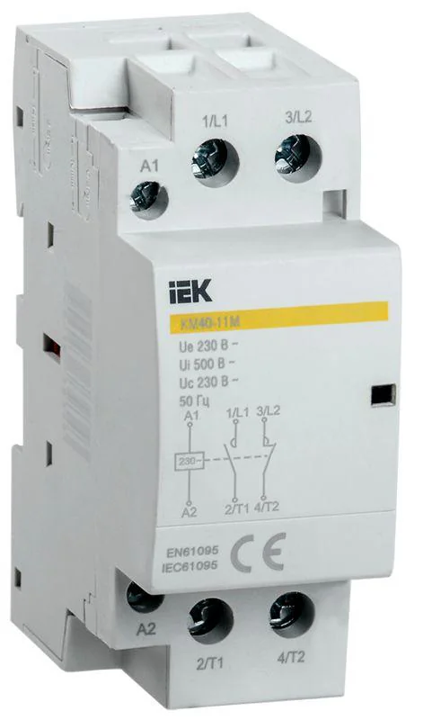 Контактор модульный КМ40-11М AC MKK11-40-11