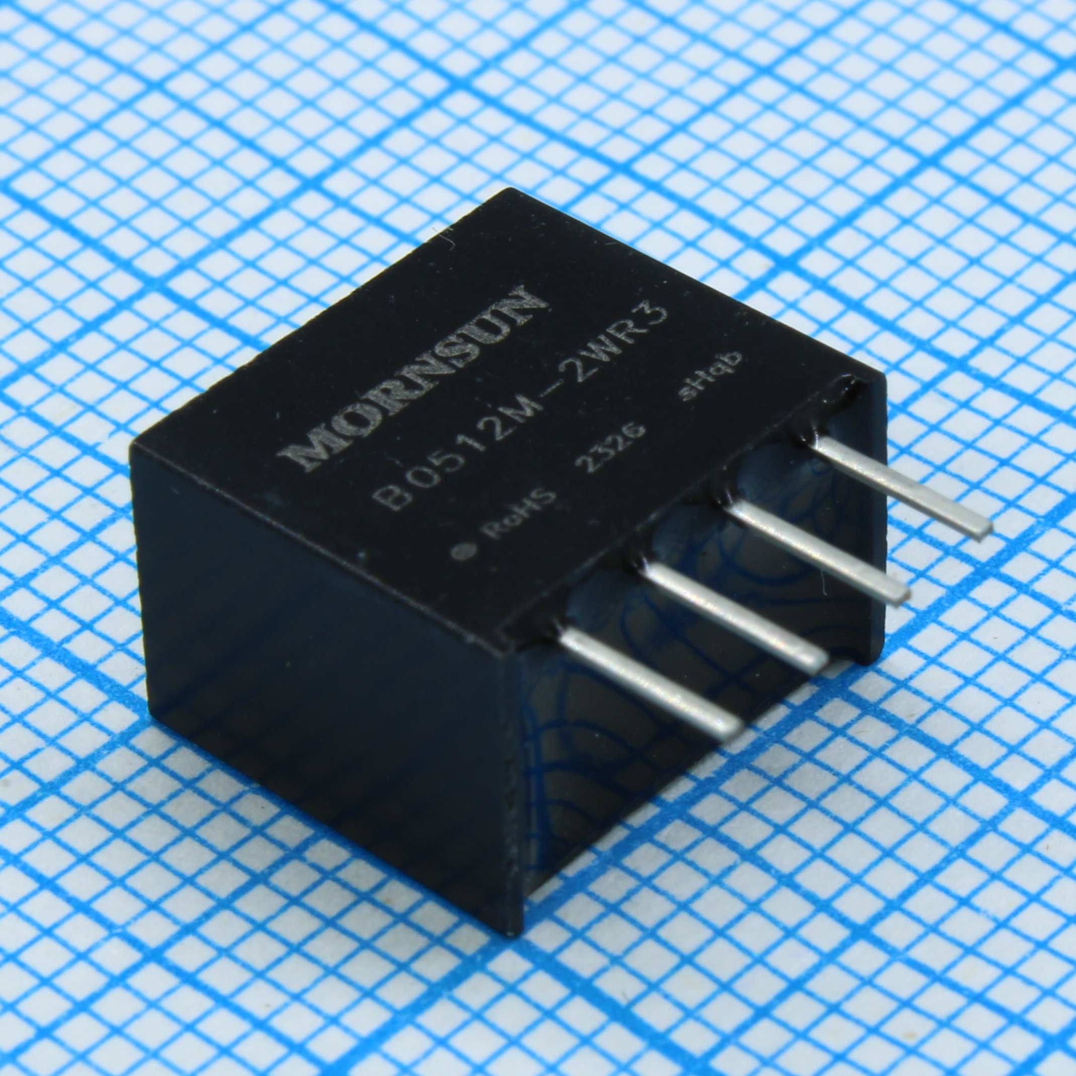 B0512M-2WR3 - Преобразователь DC/DC 2Вт вход 5В выход 12В/160мА