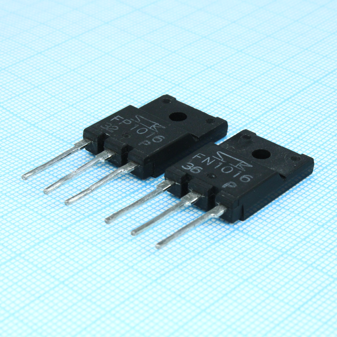 FN1016 + FP1016 (пара) - Биполярный транзистор, NPN+PNP, 160В 8А 65МГц