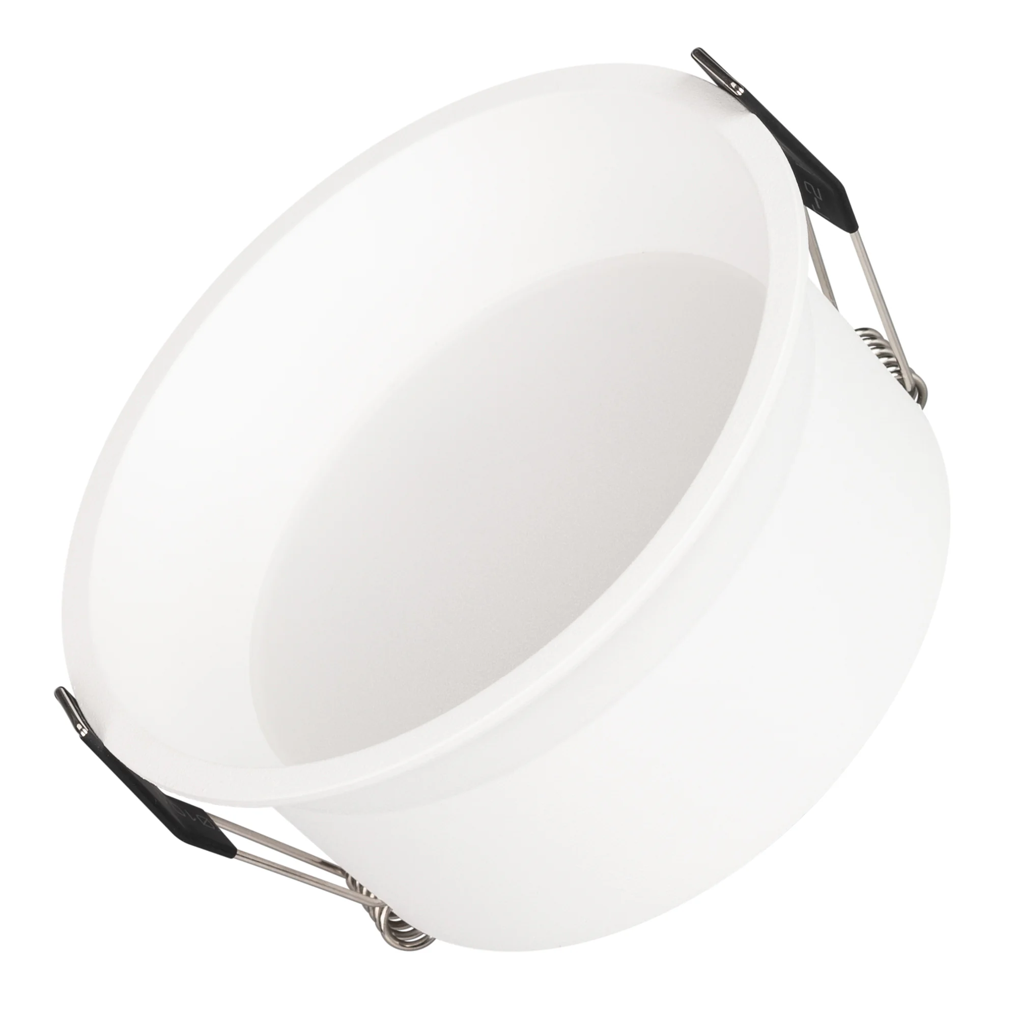 Светильник MS-BREEZE-BUILT-R125-16W Warm3000 (WH, 90 deg, 230V) 036614 - Встраиваемый светильник даунлайт. Мощность 16 Вт, св. поток 1220 лм, 76 лм/Вт, тёплый 3000 K, CRI>90, угол 90°, напряжение питания 230 В. Белый круглый корпус из алюминия, степень за