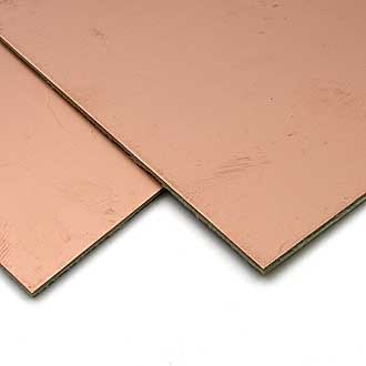 FR4-2 1.5MM 100*150 - Стеклотекстолит фольгированный двухсторонний, 100х150х1.5мм