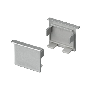Заглушка светонепроницаемая PLS-LOCK-H25-FS 022015 - Заглушка светонепроницаемая для профиля PLS-LOCK-H25-FS глухая. Материал - металлизированный пластик с полным гашением света. Цвет - серебристый.