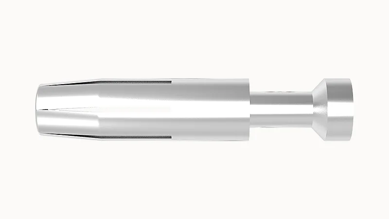 Розеточный обжимной контакт (Ag) 16A-SF-0.5 - Розеточный обжимной контакт, номинальный ток: 16A, номинальное сечение: 0,5 мм кв., тип покрытия контактов: серебро