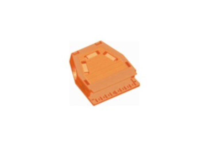 Защитный корпус 458510 - Защитный корпус для клемм серий 450, 458, 475, шаг: 5.08 мм, 10 полюсов, цвет: оранжевый