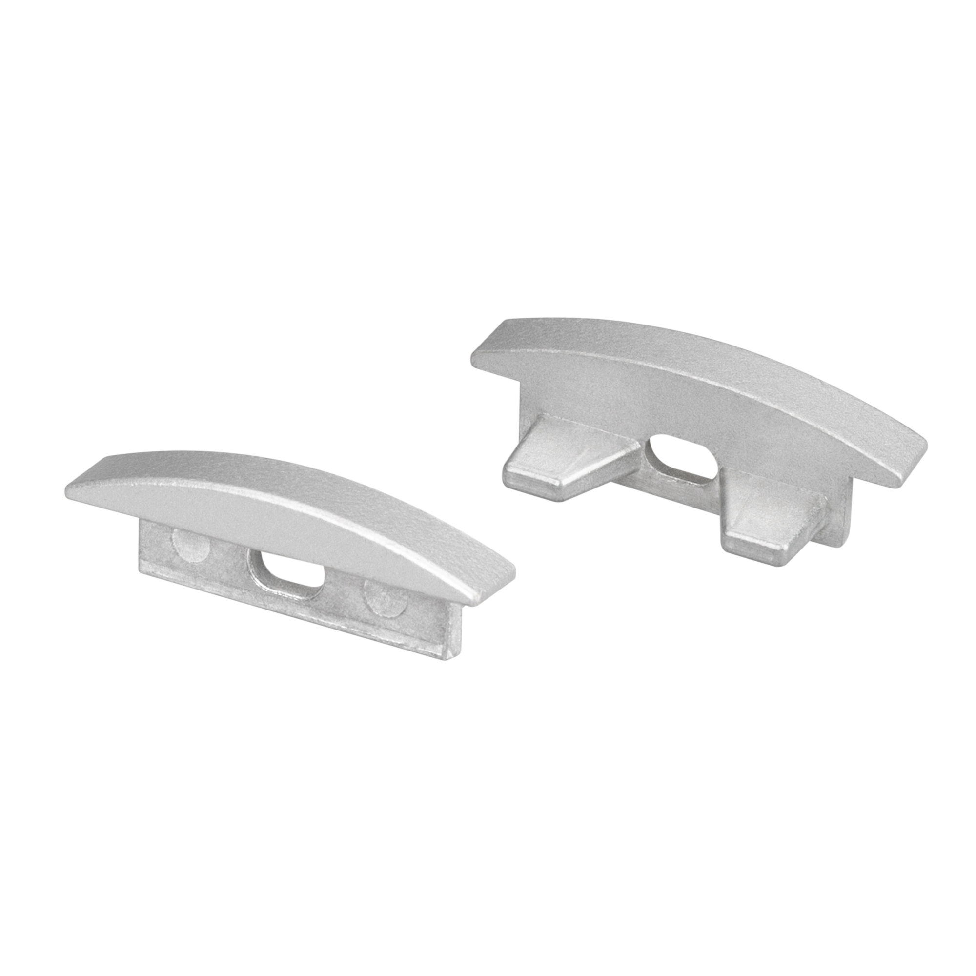 Заглушка для ALU-WIDE-F-H8 с отверстием 014862 - Заглушка для встраиваемого профиля SlimLine Wide 8mm, с отверстием. Материал - ALU сплав.  Цена указана за 1шт.