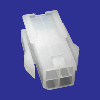 MF-2X2M + TERMINAL - Разъем питания Mini-Fit 4 контакта, вилка на кабель, шаг 4,2мм