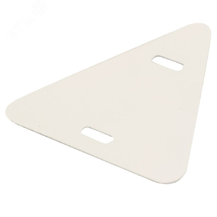 Бирка кабельная маркировочная У-136 (треугольник) (уп.100шт) mt-136-t