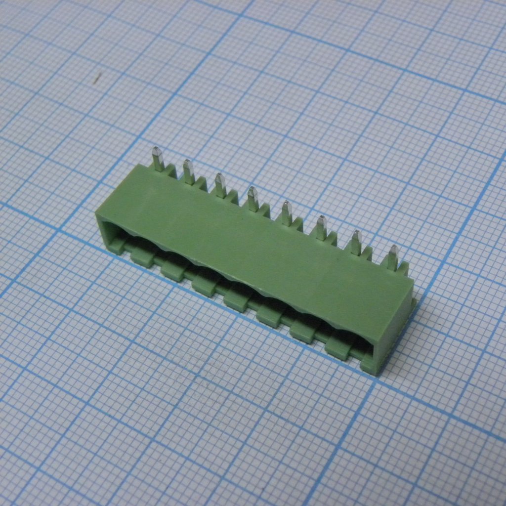 2EDGRC-5.0-08P-14-00A(H) - Разъемный клеммный блок на плату, 8 контактов. Серия 2EDGRC-5.0