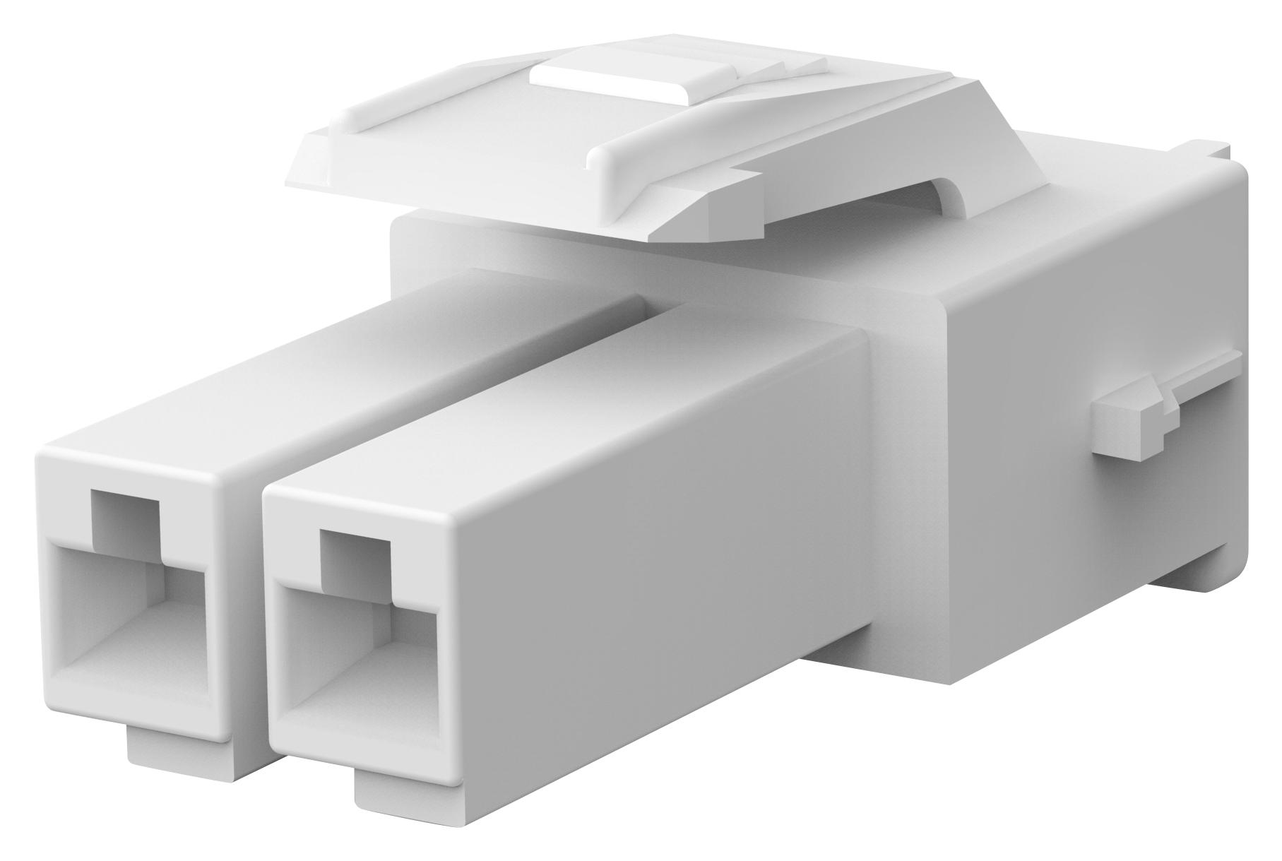 2005247-1 - Корпус разъема вилка 2 контакт(-ов) 3.96мм прямой монтаж на кабель пакет