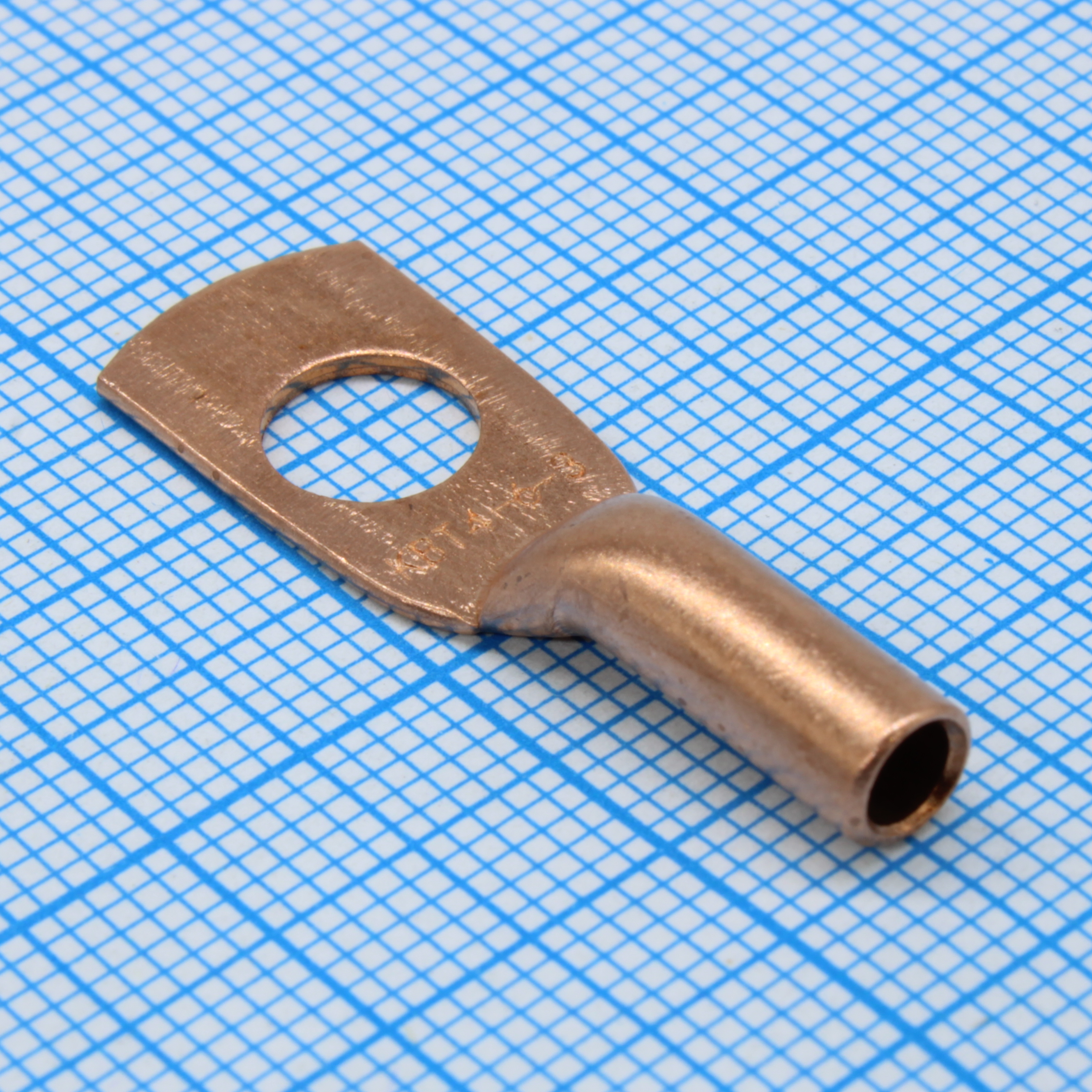 ТМ 4-6-3 - Наконечник кабельный медный кольцевой М6 под опрессовку проводов сечением до 4 мм2