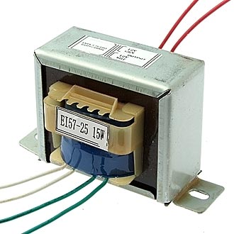 EI57*25 220V TO 2X12V 15W - Трансформатор питания 15ВА 220В-2х12В EI57*25