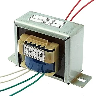 EI57*25 220V TO 2X12V 15W - Трансформатор питания 15ВА 220В-2х12В EI57*25