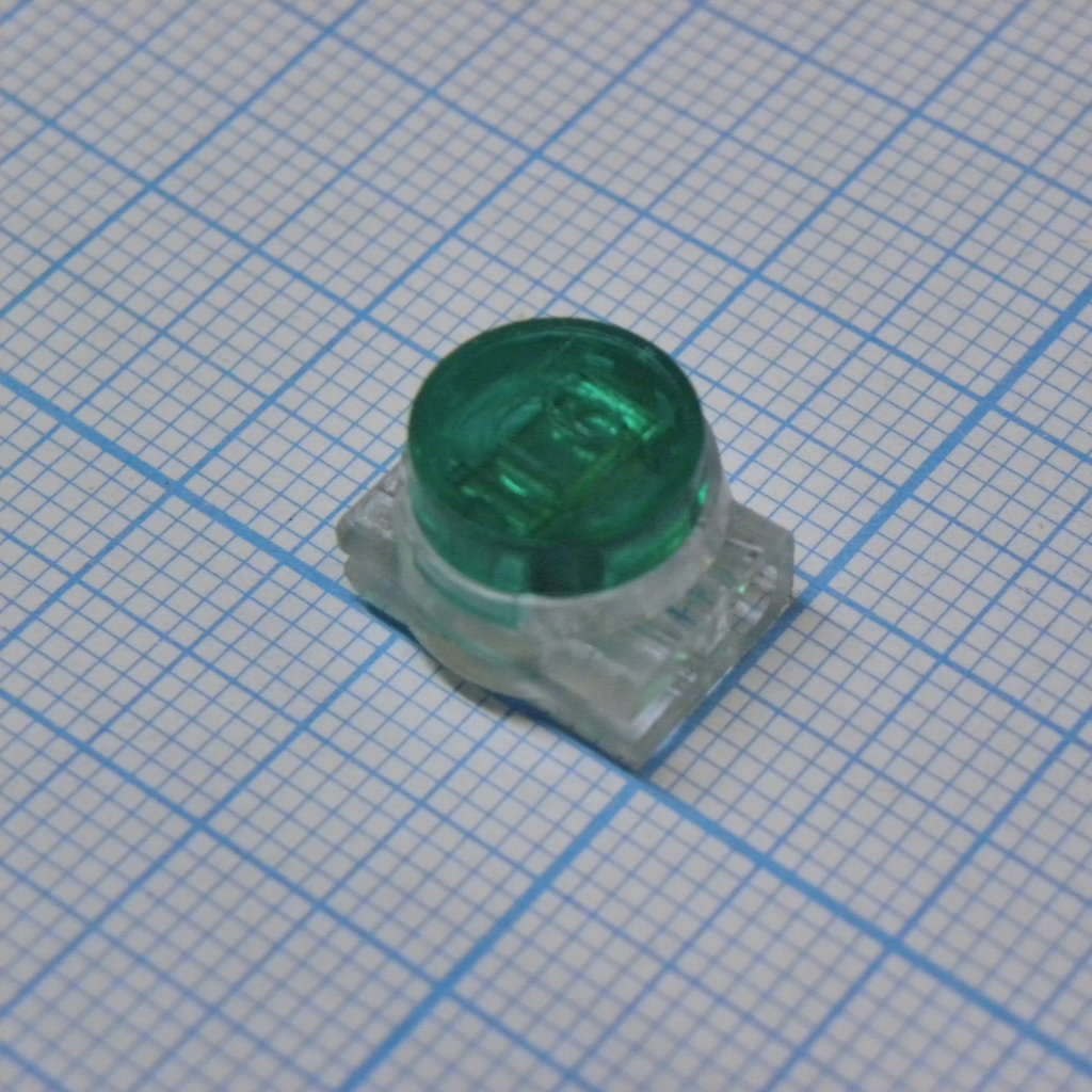 Зажим HJKT5  2045B (Скотчлок) - Для быстрого соединения проводов сечением 0,13-0,64 мм2 (диаметр 0,4-0,9 мм, диаметр изоляции 1,67 мм)