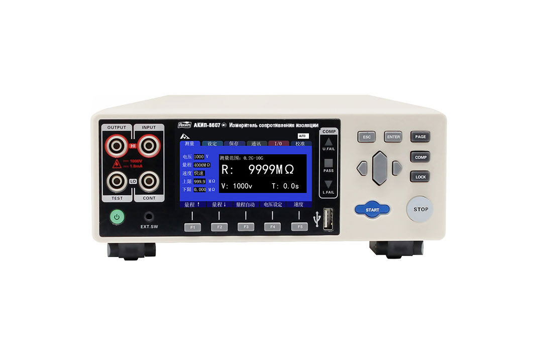 АКИП-8607 - Измеритель сопротивления изоляции