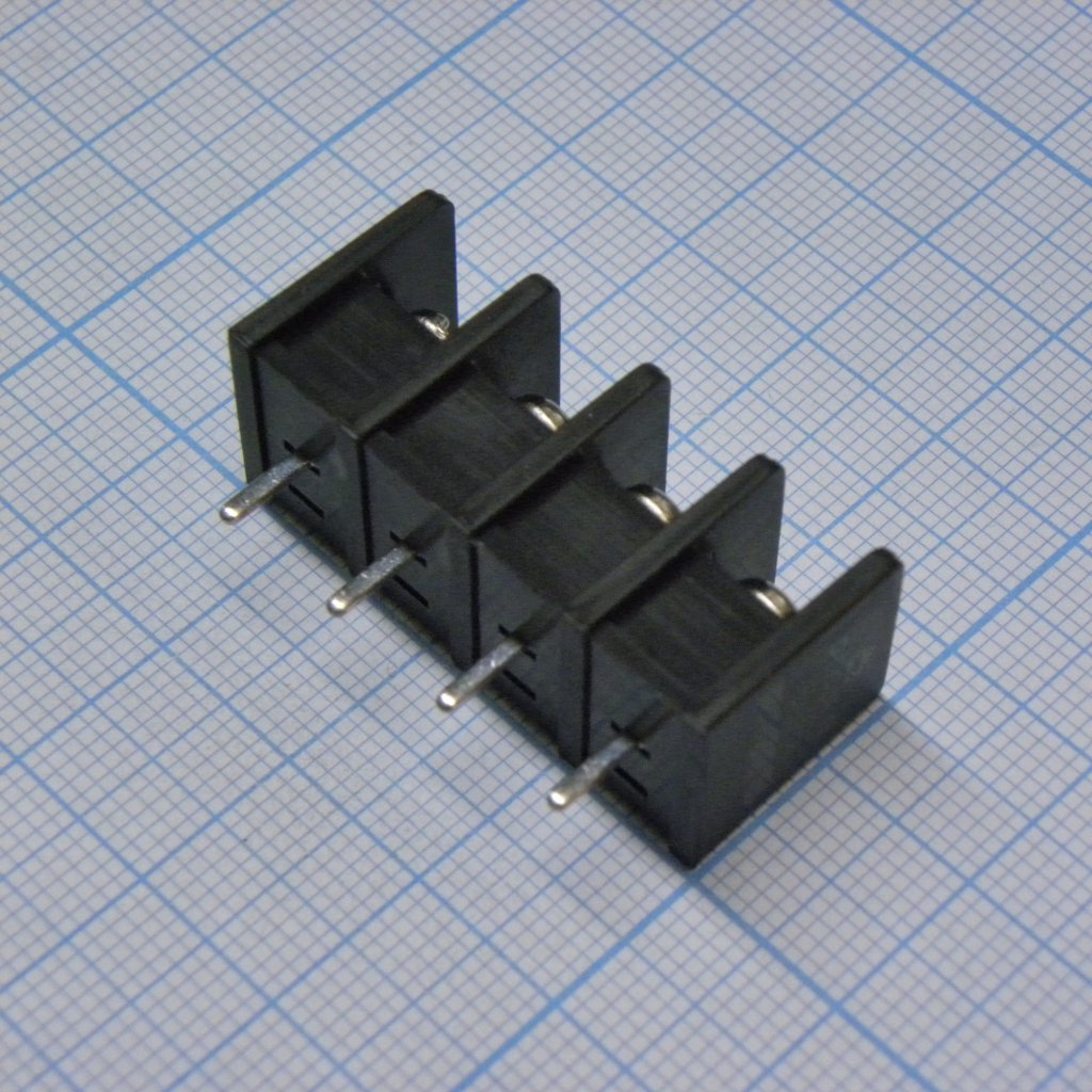 DG35C-B-04P-13-00A(H) - Барьерный клеммный блок 4 контакта. Серия DG35C-B