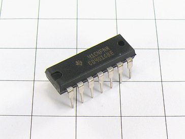 Микросхема CD4016BE