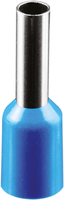 Наконечник-гильза изол. (НШвИ) 2.5-8 NET-Е2508 син. (уп.100шт) 71095