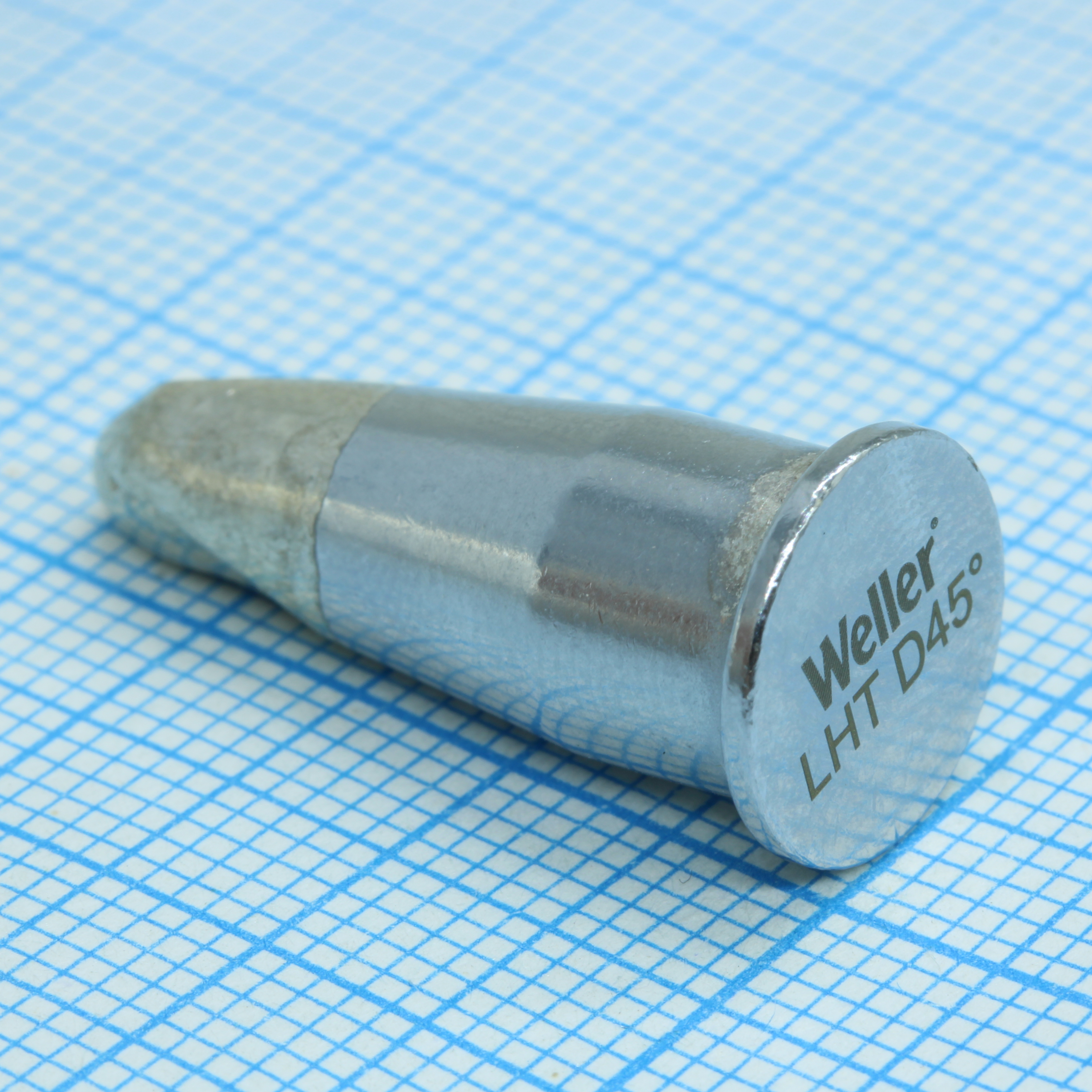 LHT D 45 soldering tip 5,0mm - Жало для паяльника WSP150, скошенный клин под углом 45° шириной 5,0мм