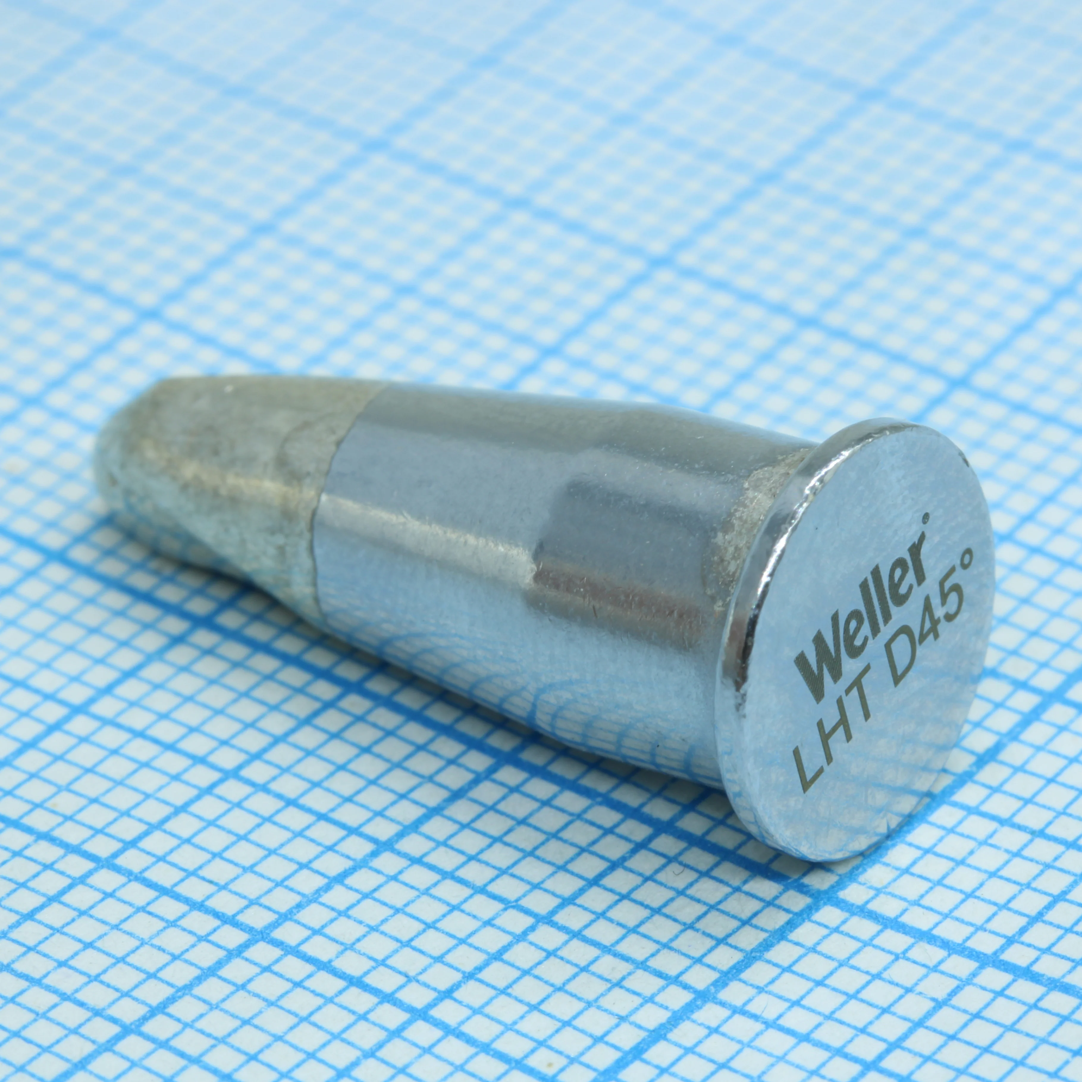 LHT D 45 soldering tip 5,0mm - Жало для паяльника WSP150, скошенный клин под углом 45° шириной 5,0мм