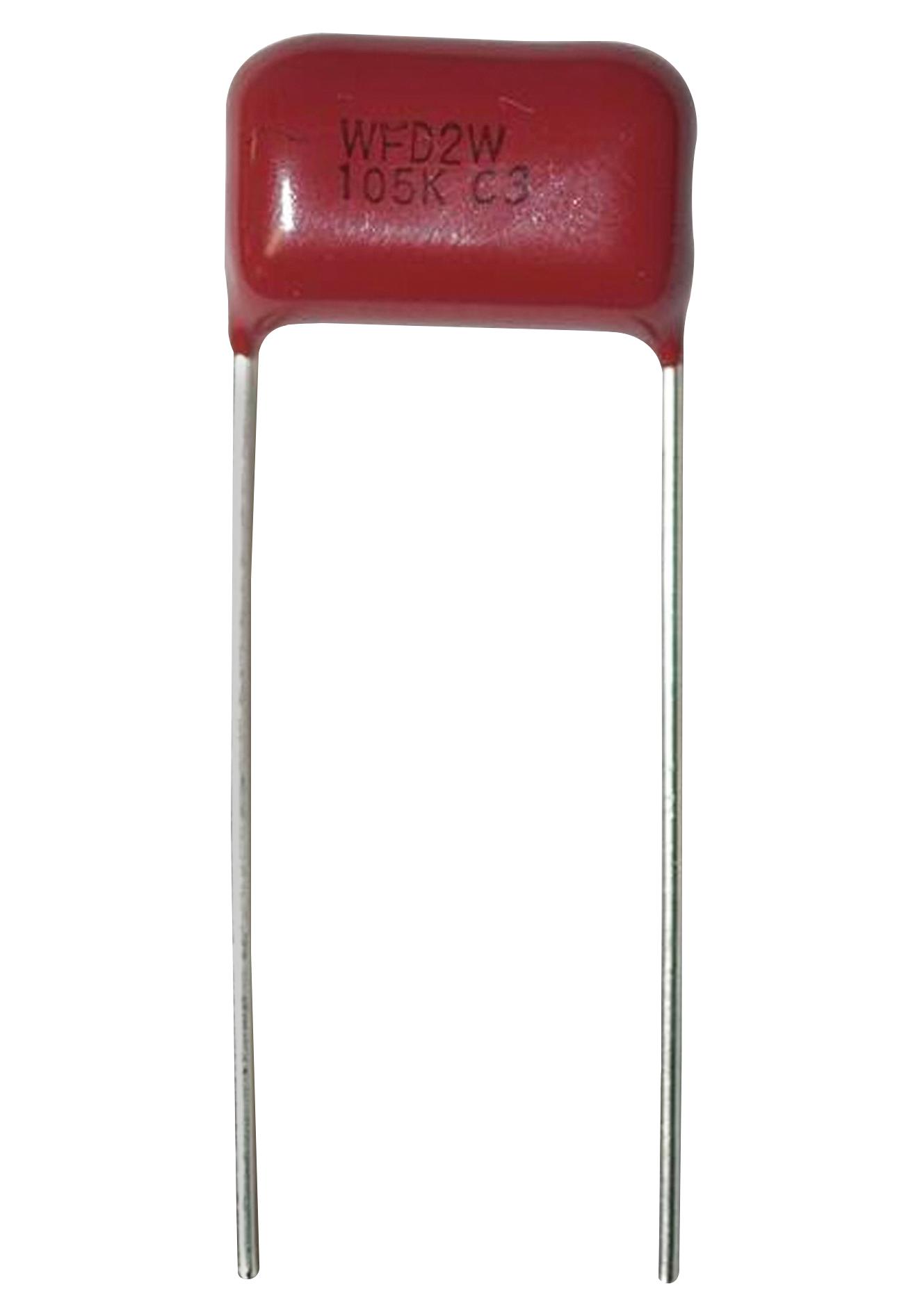 ECWFD2W684J - Конденсатор металлоплёночный полипропиленовый 0.68мкФ ±5% 450В (17.5х6.7х9.9мм) радиальный 15мм 110°С россыпь