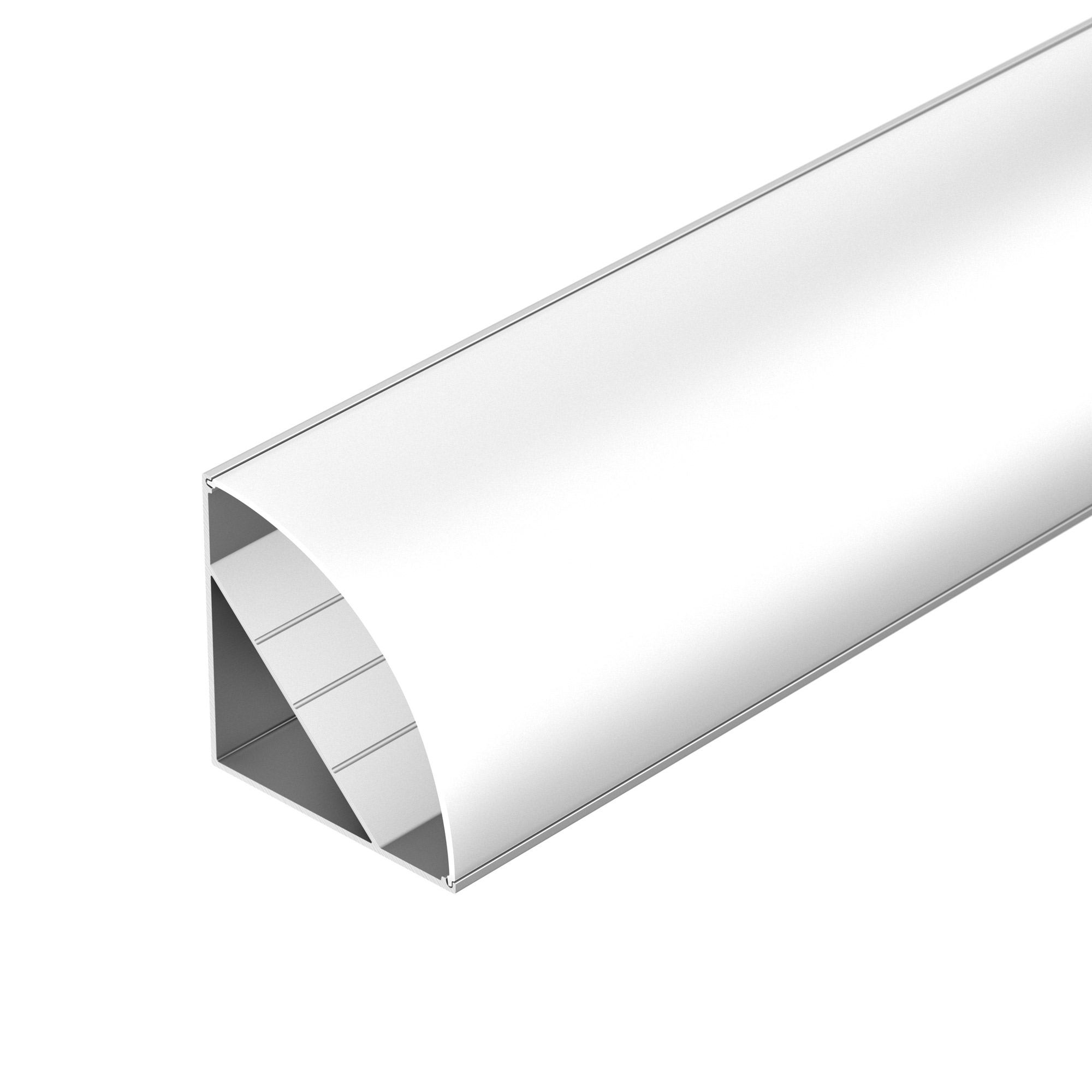 Профиль KANT-H55-2000 ANOD 044578 - Алюминиевый анодированный угловой профиль для светодиодных лент и линеек. Габаритные размеры (LхWхH): 2000x55x55 мм. Ширина площадки для ленты 51 мм. Экраны, заглушки и другие аксессуары приобретаются отдельно. Цена за 