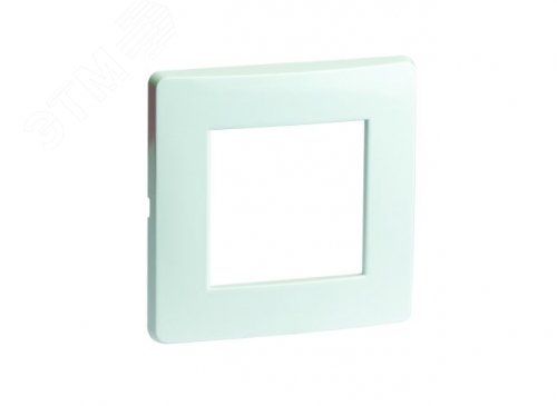 Рамка 1-м 2мод. Brava бел. RAL9016 75010W