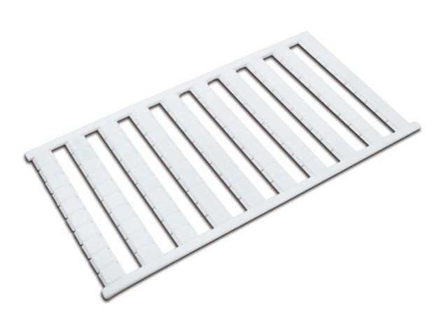 Маркировка  DEK5 - Кассета с шильдиками для клемм производителя UTL, сечением 2,5 мм кв., 100 шильдиков, размер шильдика 5x5 мм, цвет: белый