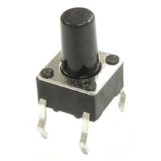 KAN0611-0901B  6X6X9 MM - Кнопка тактильная KAN0611-0901B, 6x6x9 мм