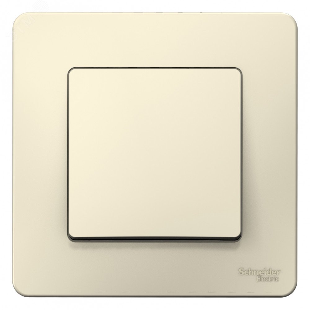 Выключатель 1-кл. СП Blanca 10А IP20 (сх. 1) 250В молочн. SE BLNVS010102